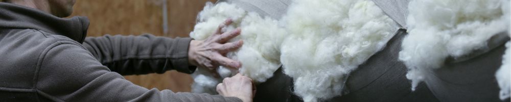 La laine dans les matelas naturelle de Laine et Compagnie